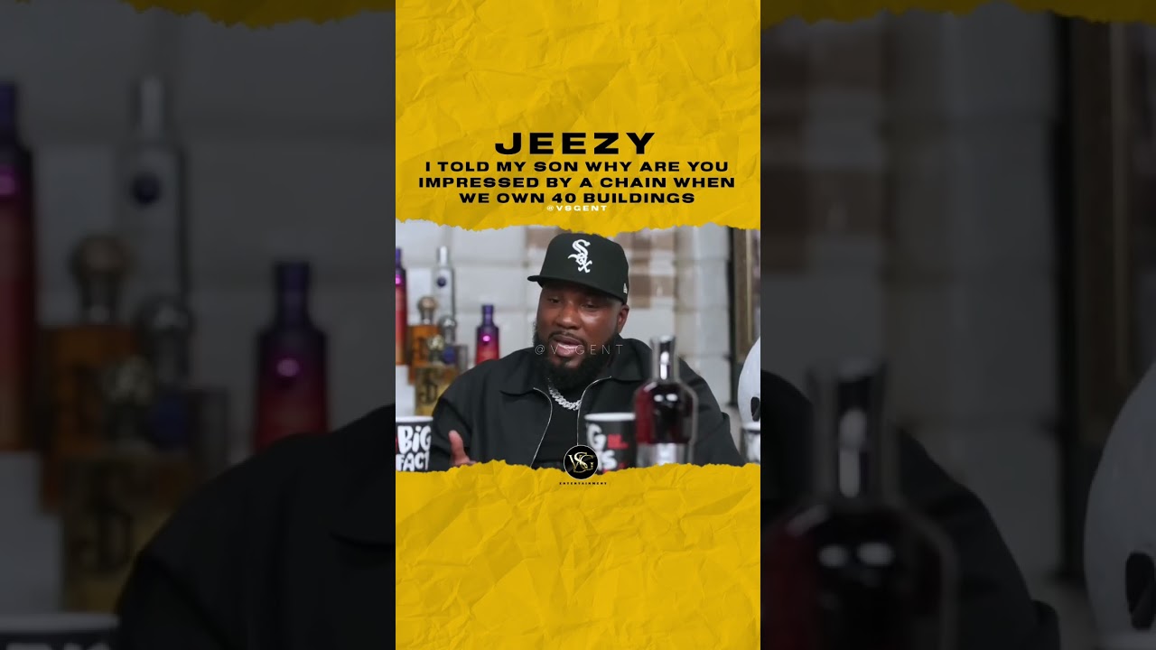 #jeezy I told my son why are you impressed by a chain when we own 40🏢. 🎥 @thebigfactspodcast
