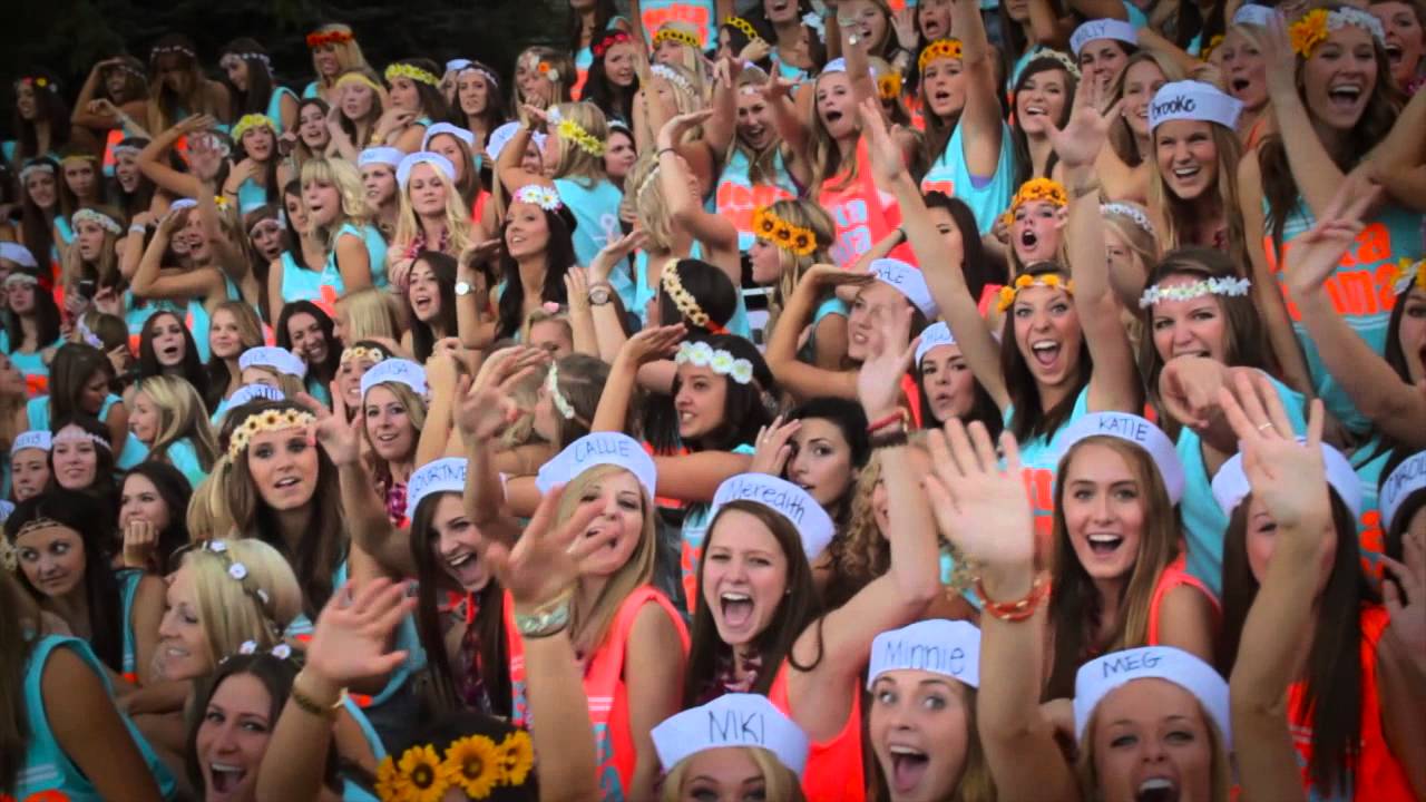 Delta Gamma Bid Day 2013 CU Boulder