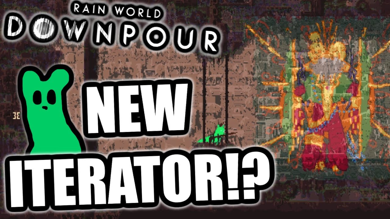 This Mod Adds A NEW ITERATOR!? (Adventurer Mod Part 1) 😮 | Rain World Downpour
