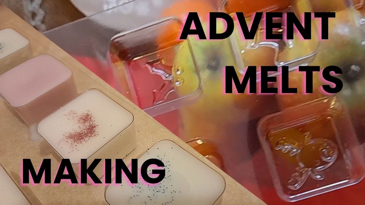 Countdown to Christmas....Making wax melts advent calendar 2022