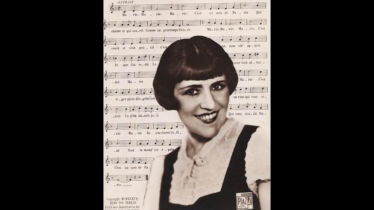 Marie Dubas filmée dans  