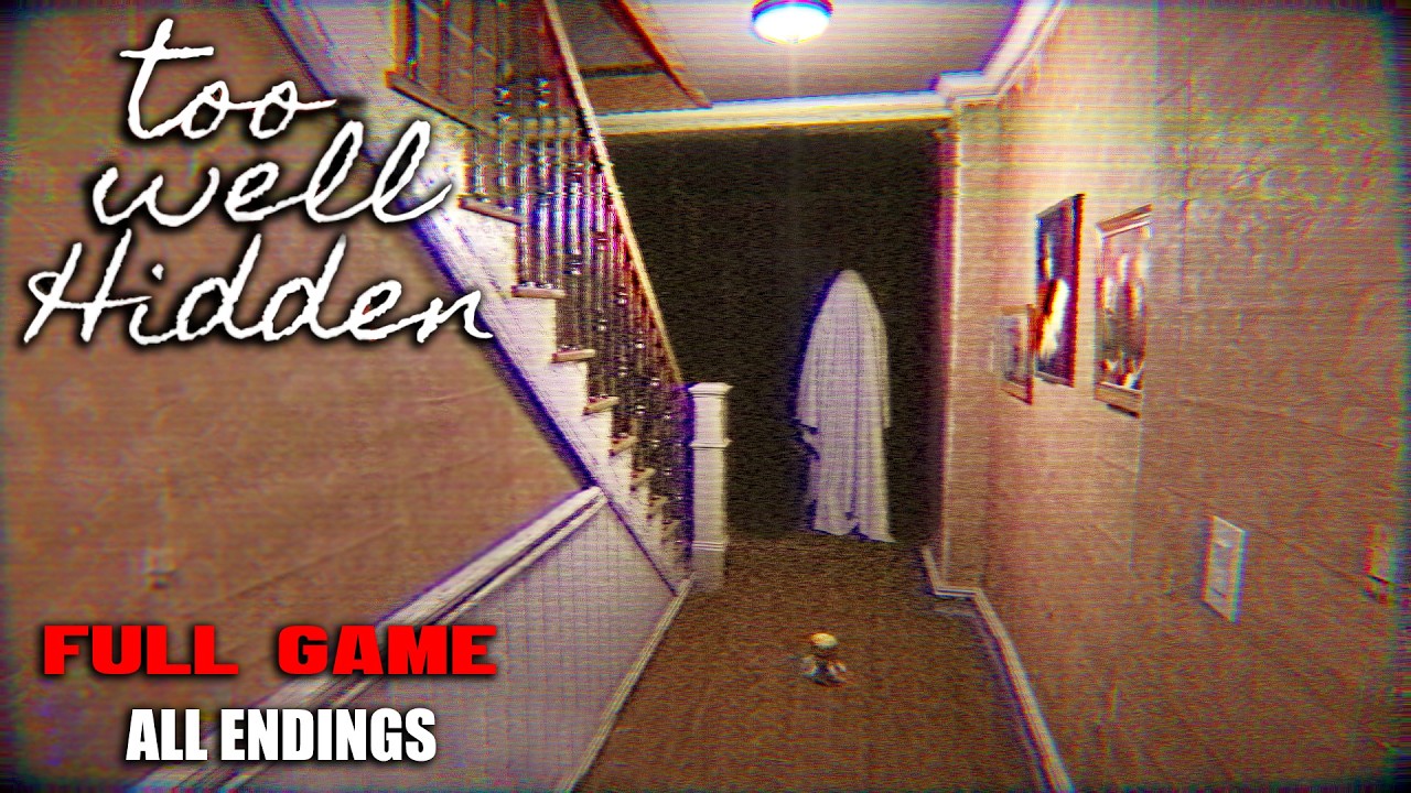 Too Well Hidden: FULL GAME Walkthrough | ALL ENDINGS