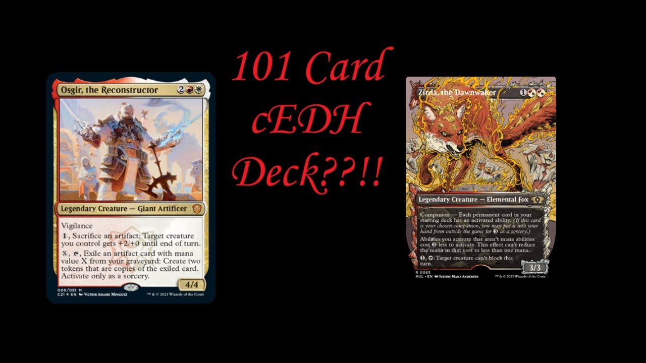 Osgir/Zirda cEDH - Deck tech