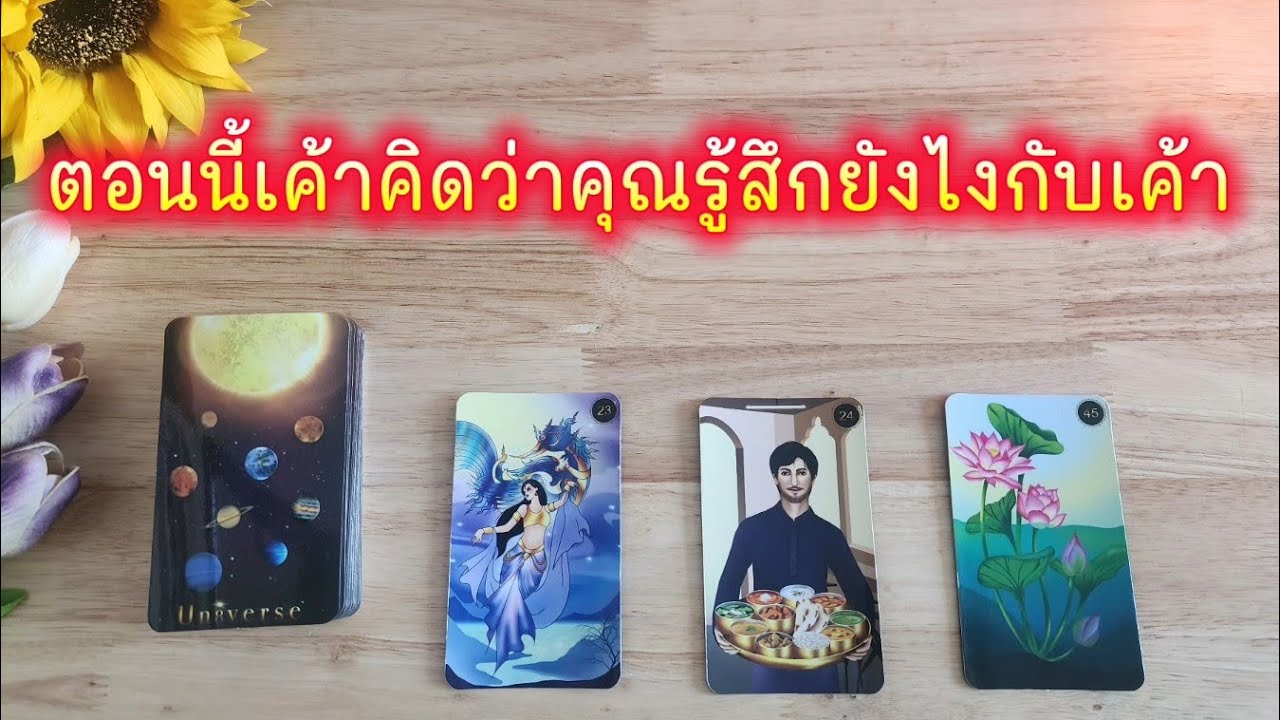 🌻🍀Pick a card ตอนนี้เค้าคิดว่าคุณรู้สึกยังไงกับเค้า🧚‍♀️💌