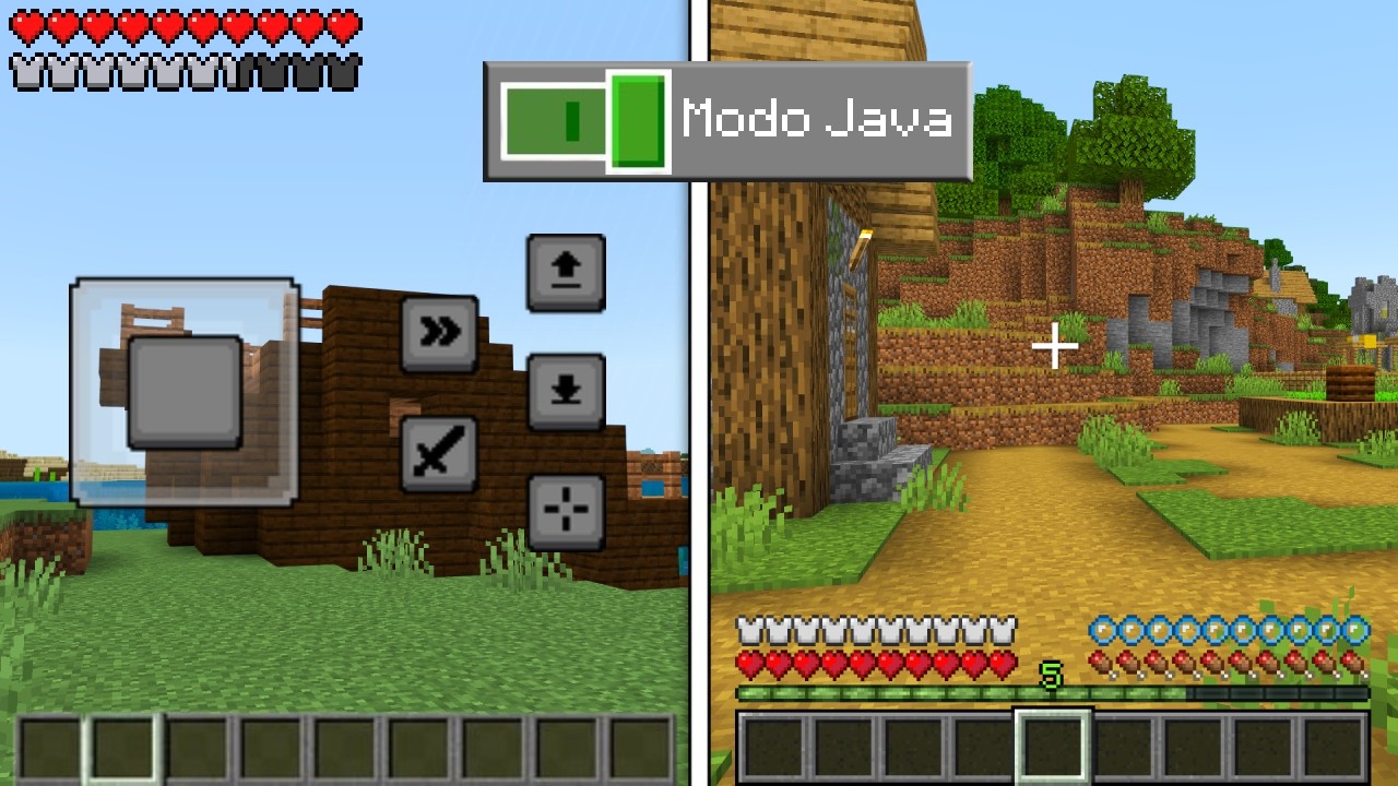 Cómo Hacer que tu Minecraft Bedrock parezca Minecraft Java