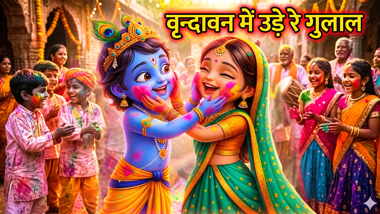 Vrindavan Mein Ude Re Gulal - वृन्दावन में उड़े रे गुलाल कह दो राधा रानी से | Holi Bhajan