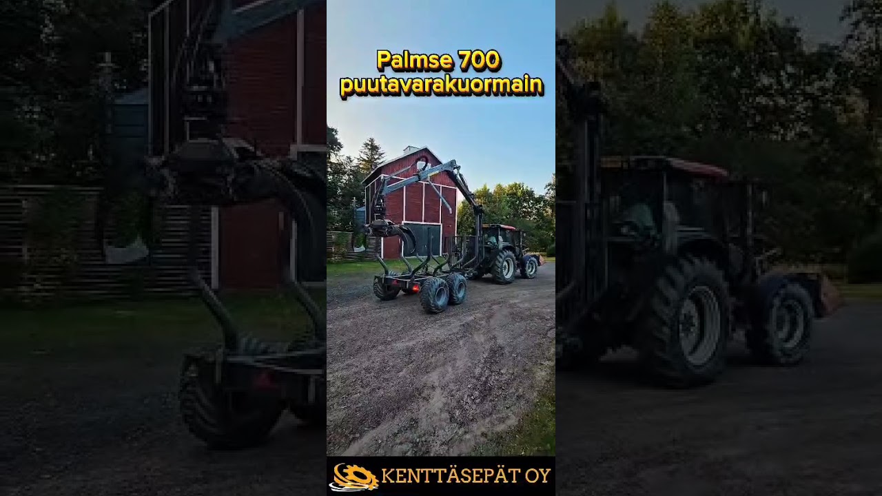 Valtra N82 #mets&auml;k&auml;rry, #kuormain ja #hakkuri #valtra
