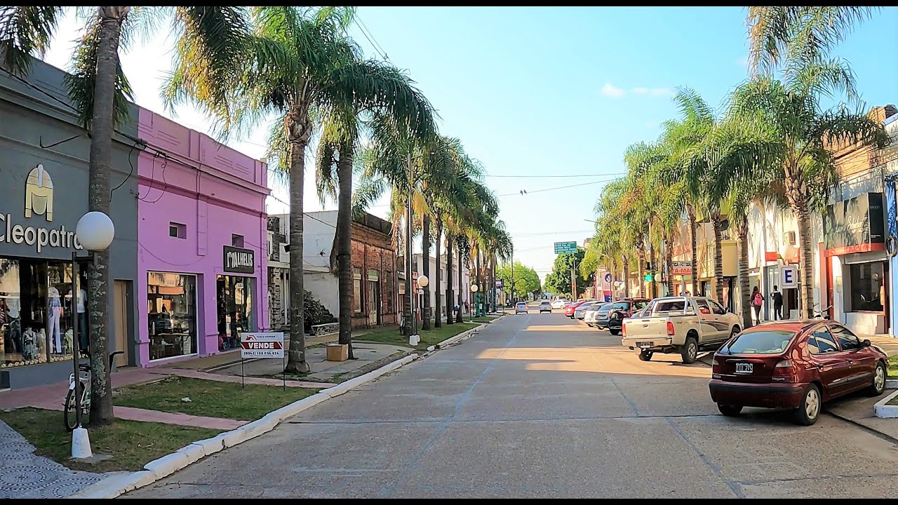 【4K】Es una Ciudad que conserva la serenidad de un Pueblo #Driving TOUR 2021 MARIA GRANDE -ENTRE RÍOS