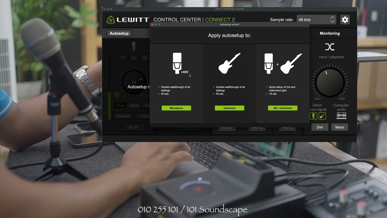 LEWITT Connect 2 with Control Center (Set Up)
