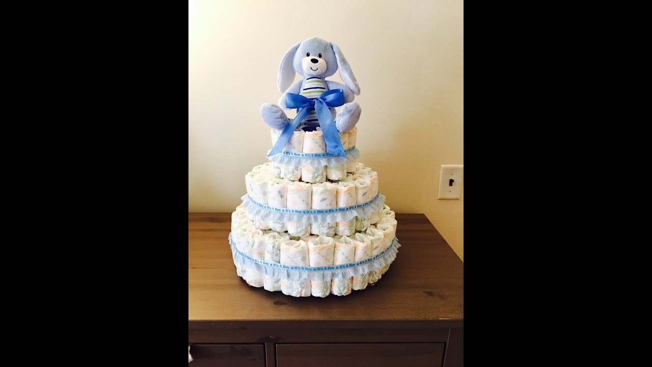 DIY Diaper Cake