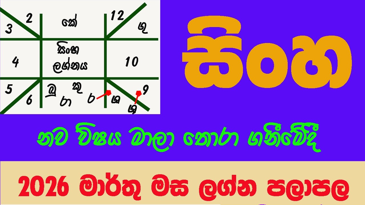 විවාහයට ගැටළු එමින් තියෙන වකවානුවක 2026 මාර්තු සිංහ