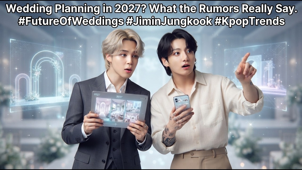 2027 SHOCKER?! 💍 Jimin & Jungkook Secretly Planning a Wedding When “Are You Sure Season 3” Starts?!