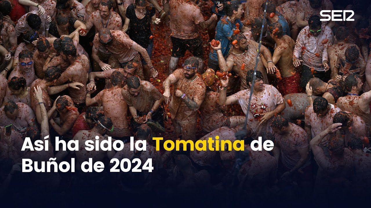Así ha sido la Tomatina de Buñol de 2024