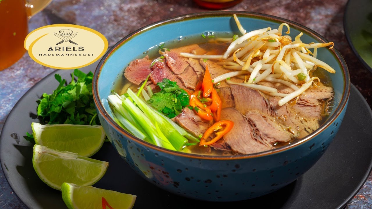 Vietnamesische Nudelsuppe, Pho, Hausmannskost,