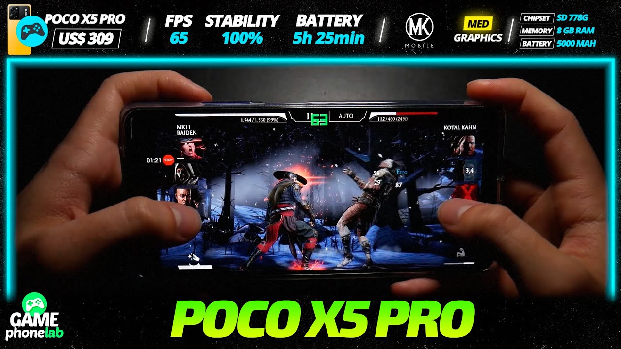 POCO X5 PRO  🎮 GAMEPLAY CoD Mobile, Farlight 84, PUBG , Genshin Impact and more