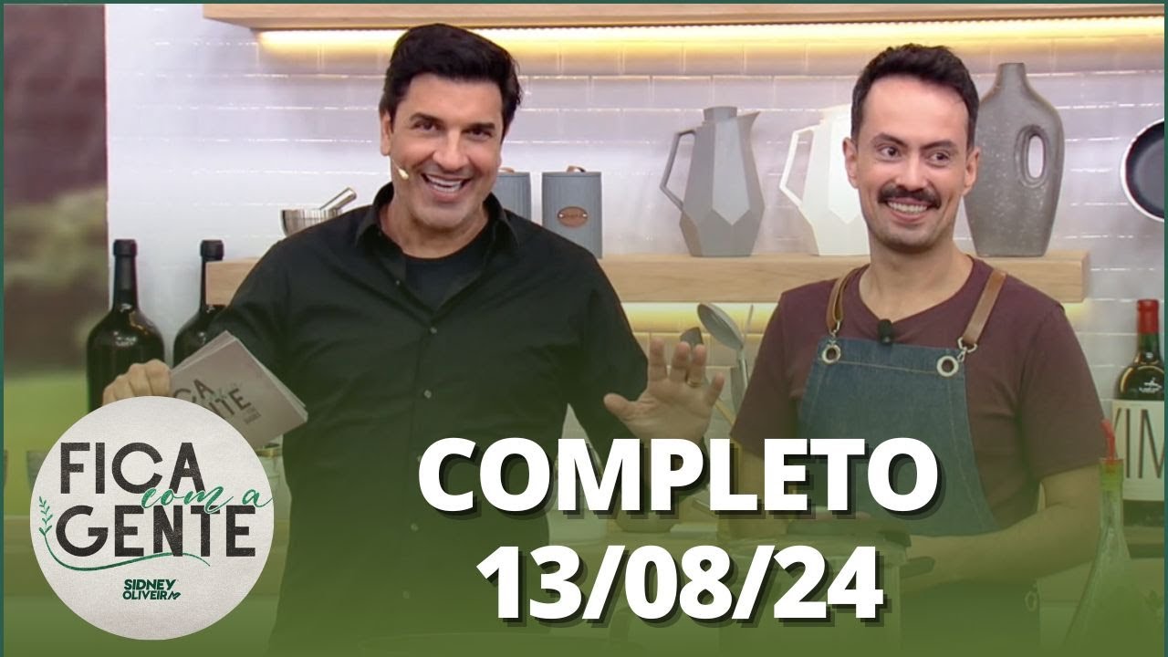 Fica com a Gente: Polenta cremosa; Parmegiana na airfryer e mais (13/08/24) | Completo