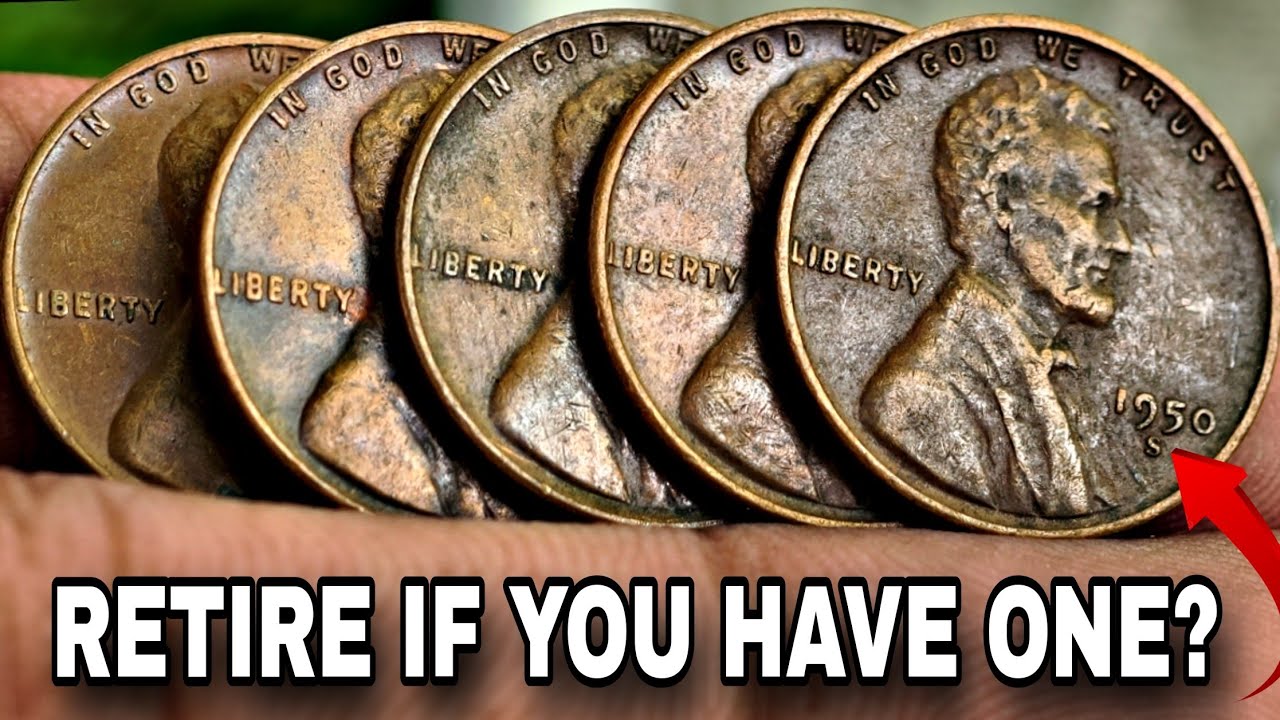 Most Valuable 1950s Dirty Wheat Pennies Worth A lot of Money &ndash; Rare Lincoln Cents to Look For!