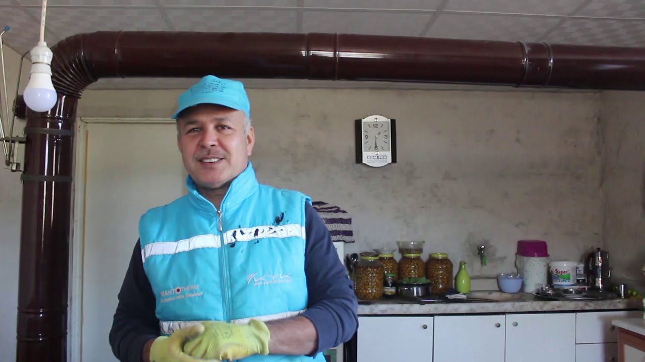 KÖYDE SOBA TEMİZLİĞİ