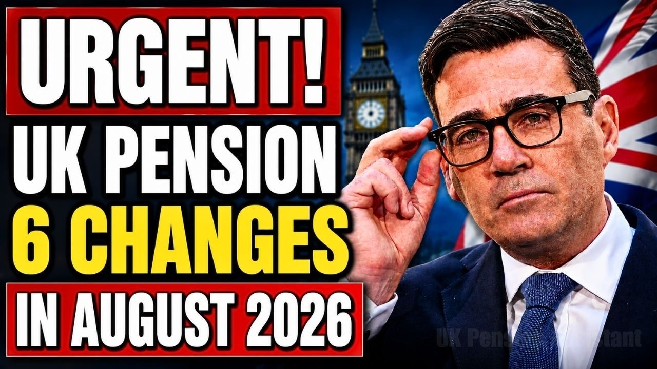 🚨 URGENT for UK Pensioners: 6 Major Changes from August 2026 &ndash; Find out NOW!