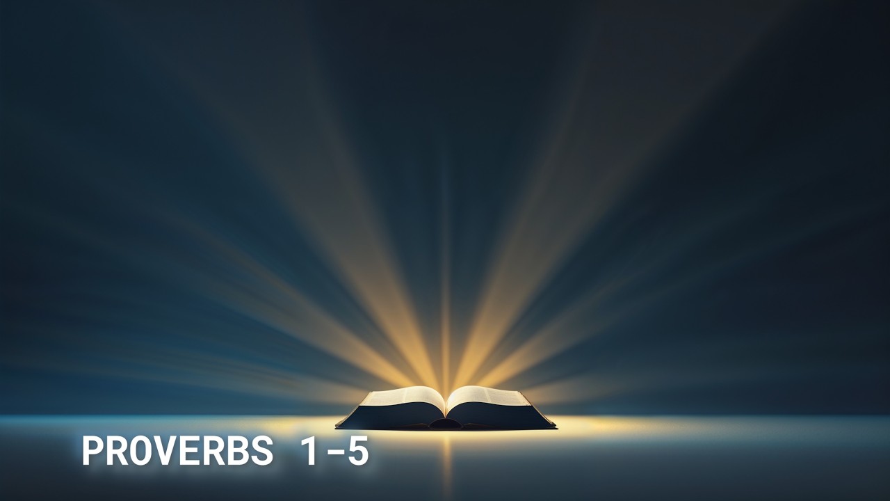 Book of Proverbs — Chapters 1–5 | Peaceful Scripture Reading