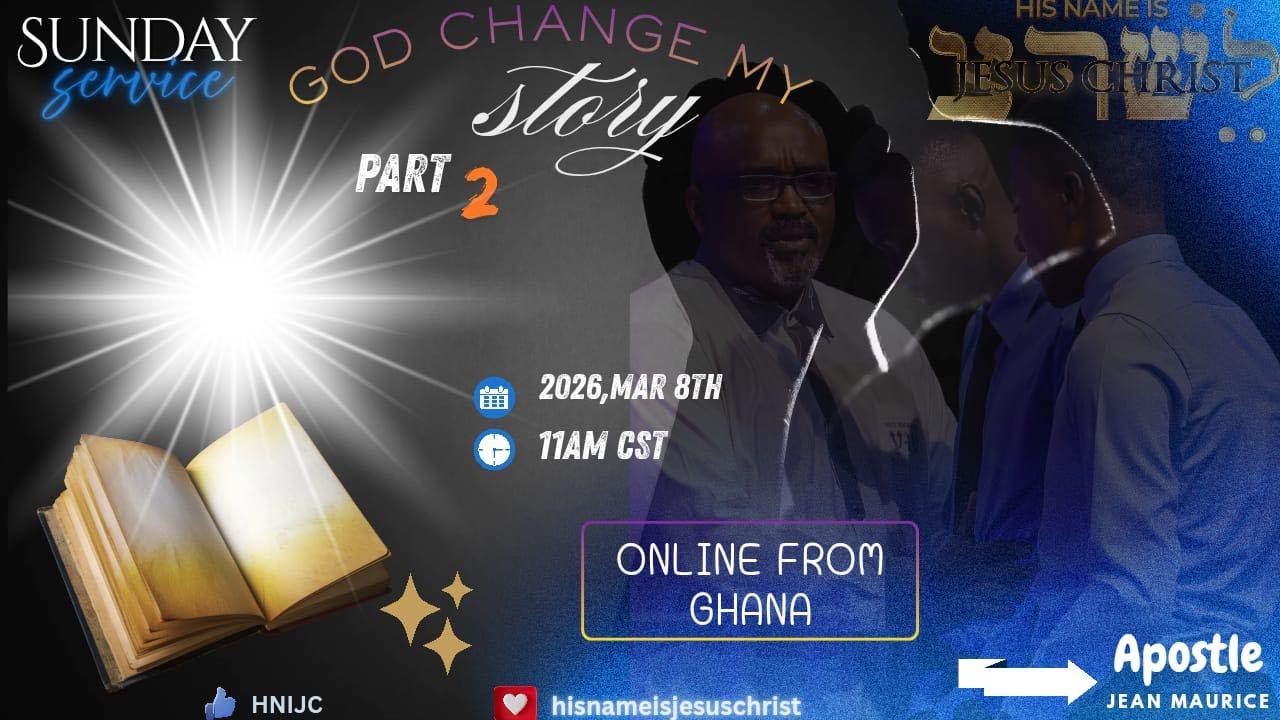 SUNDAY SERVICE | God Change My Story [Part 2]  03.08.26