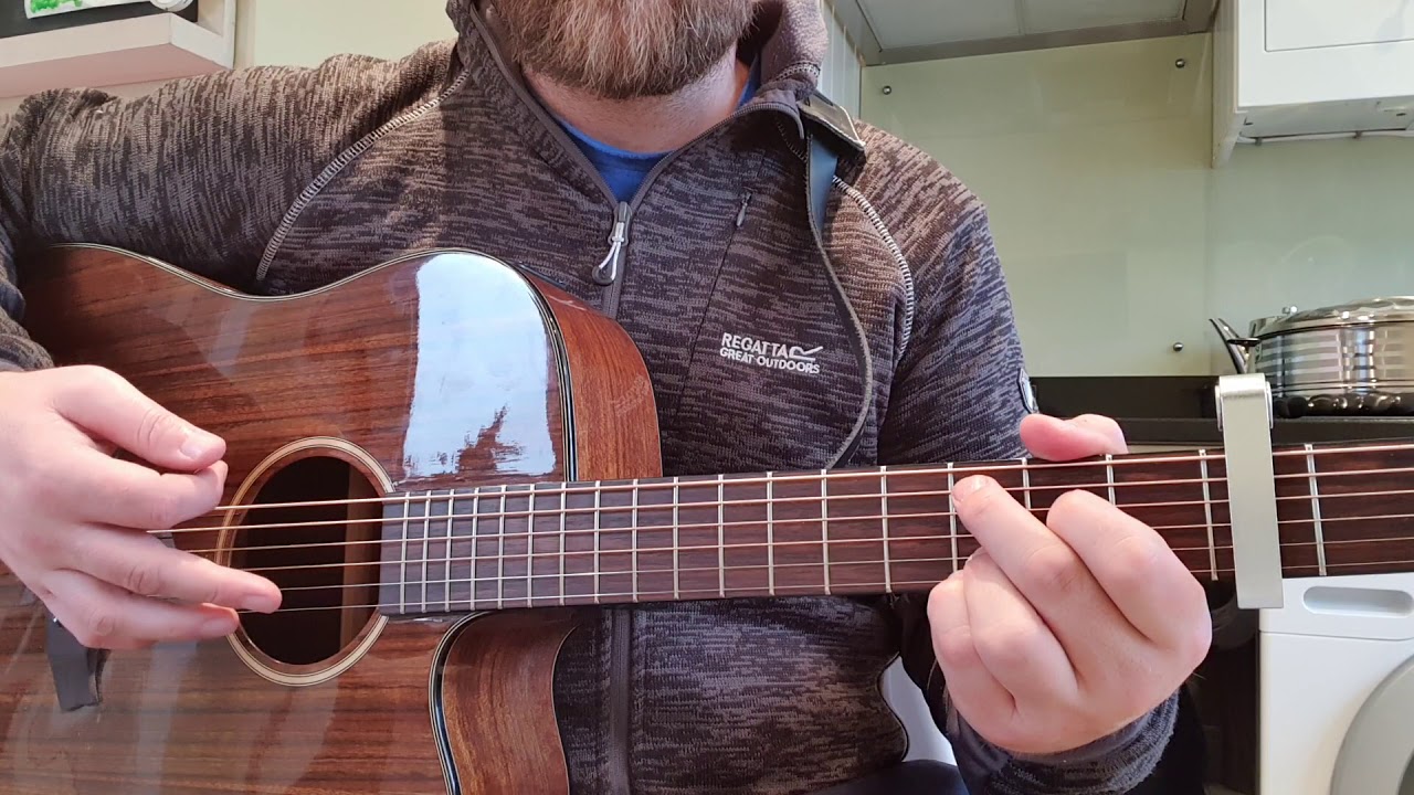 How to play GO LASSIE GO / WILD MOUNTAIN THYME by The Corries / Franic Mc Peake etc on guitar