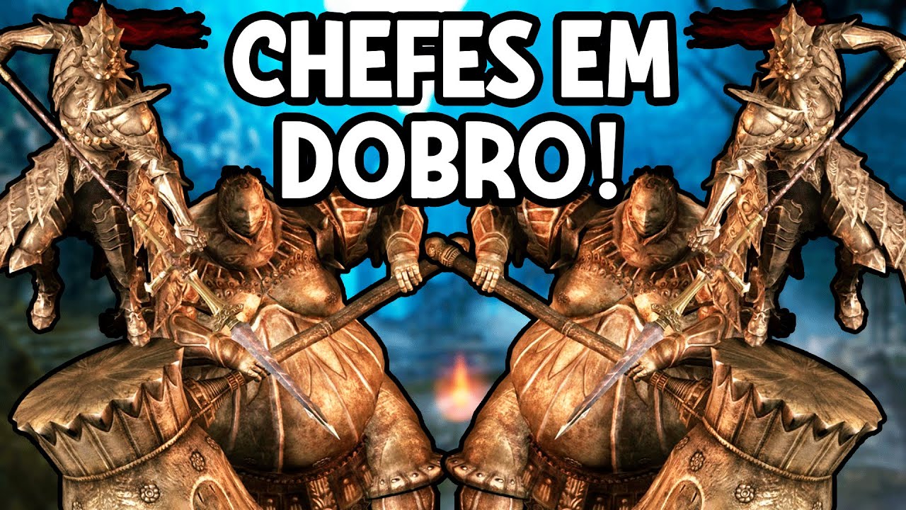 ZERANDO DARK SOULS COM INIMIGOS DUPLICADOS! - Desafio SoulsBorne