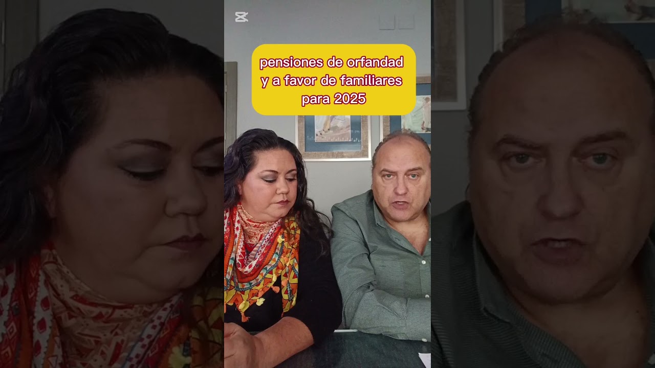 Orphan's pension and pension for family members in 2025 #marinamanchadocordon #financialcouple