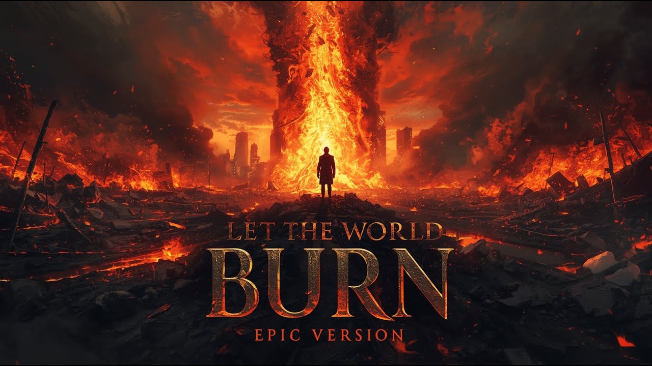 LET THE WORLD BURN - Chris Grey [Epic Version] [Lyrics]
