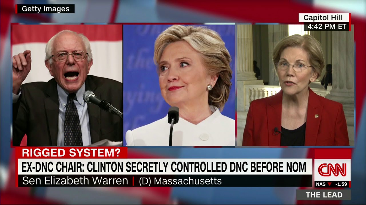 Warren agrees DNC was rigged against Sanders
