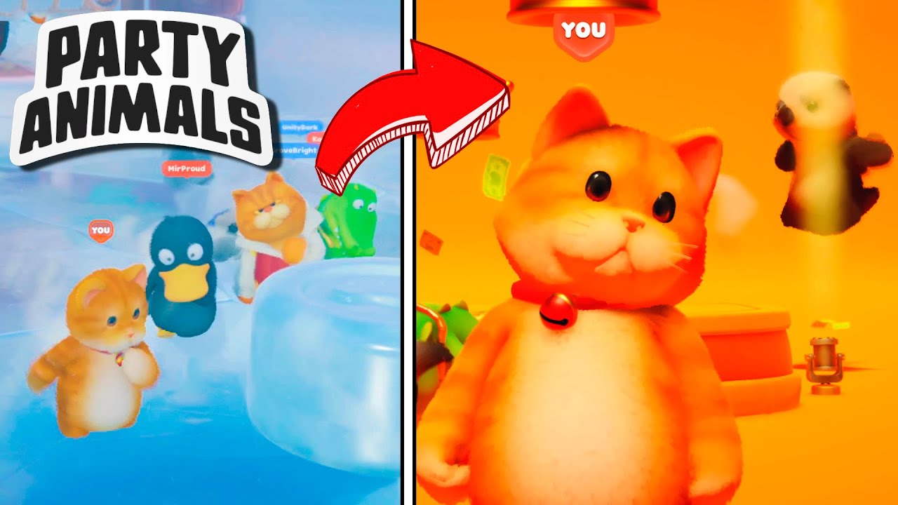 SOY UN GATO SOBRE HIELO 😹🧊 | PARTY ANIMALS | Episodio 1