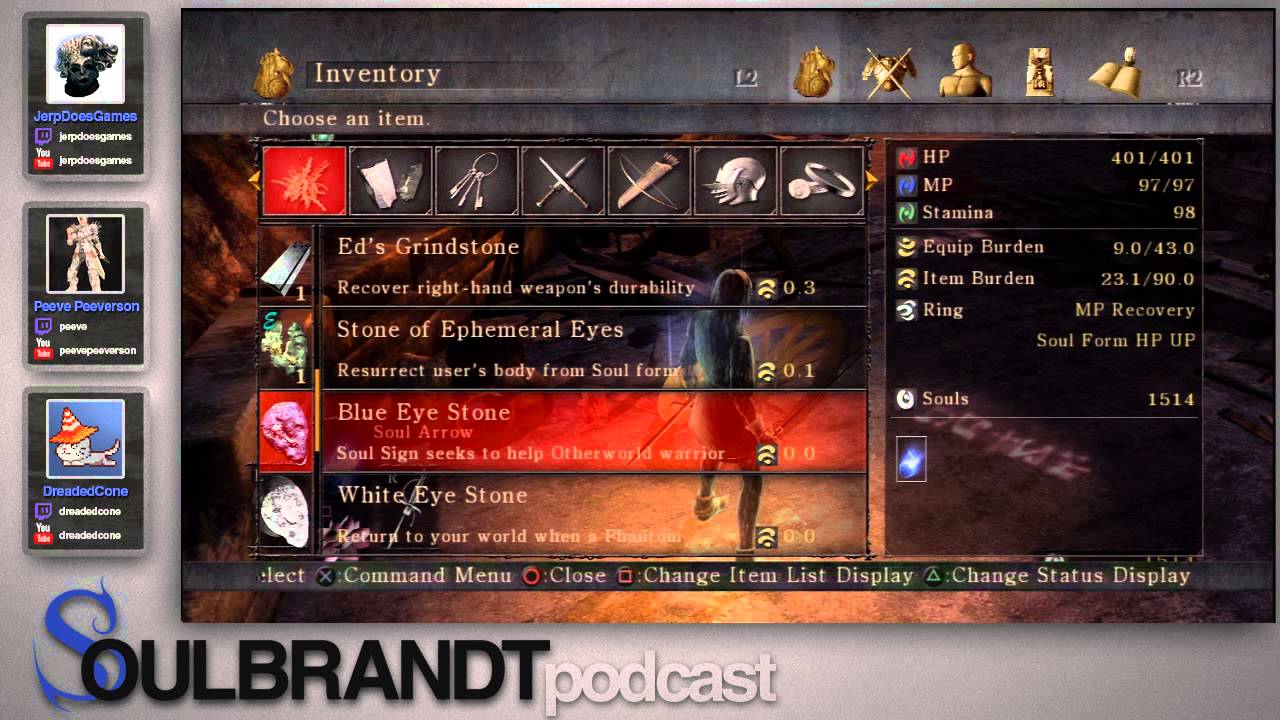 Soulbrandt Podcast #3 - DreadedCone is too pro from Demon's Souls