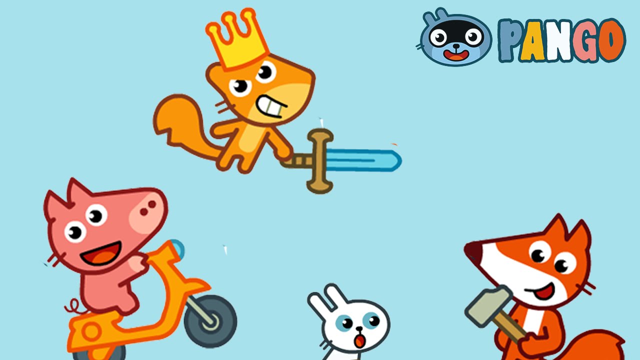 Pangoland Christmas - Fun with Piggy, Fox and Squirrel! - Best App For Kids