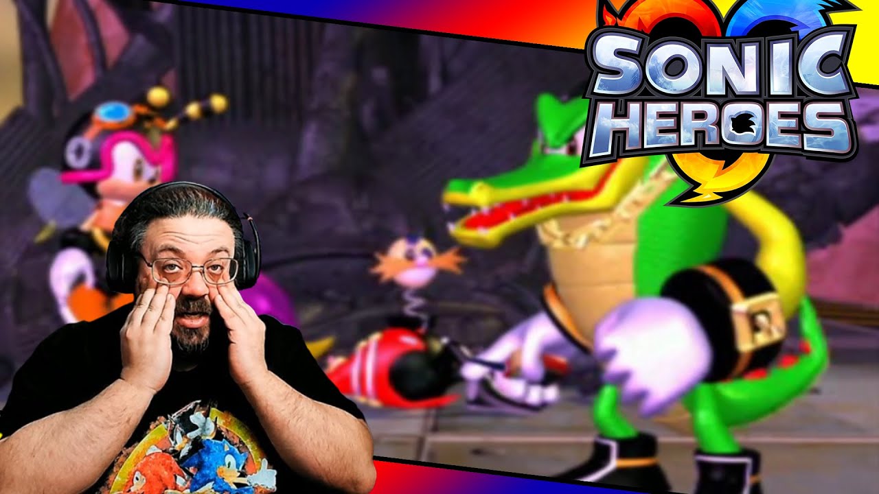 С меня хватит Рейл-Каньона... | SONIC HEROES