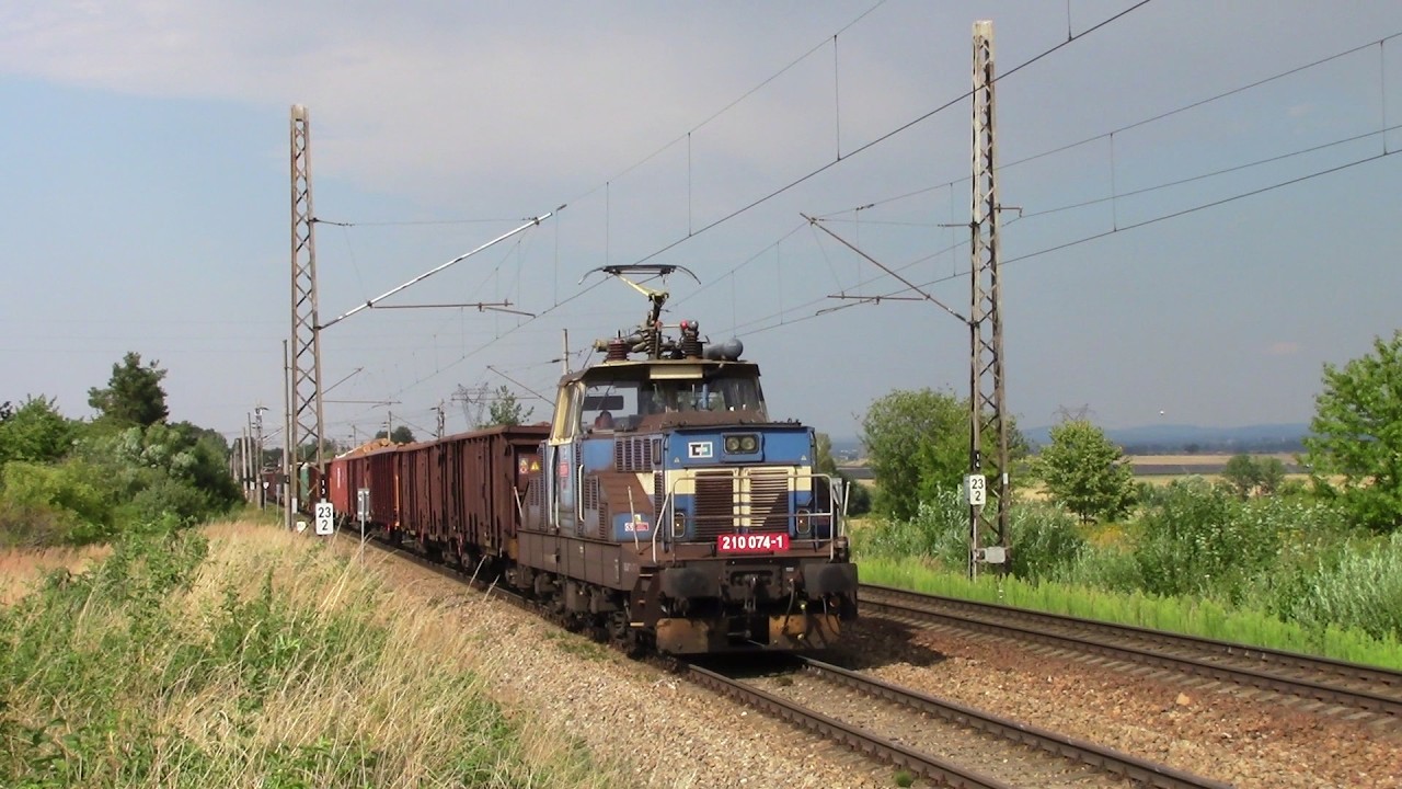 Vlaky v Ševětíně - 05.08.2022