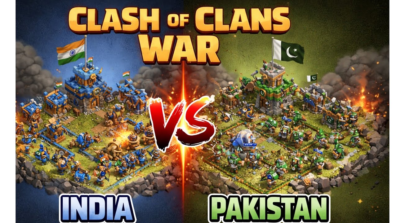 INDIA vs PAKISTAN: The Greatest Clan War Ever! 🇮🇳v/s🇵🇰
