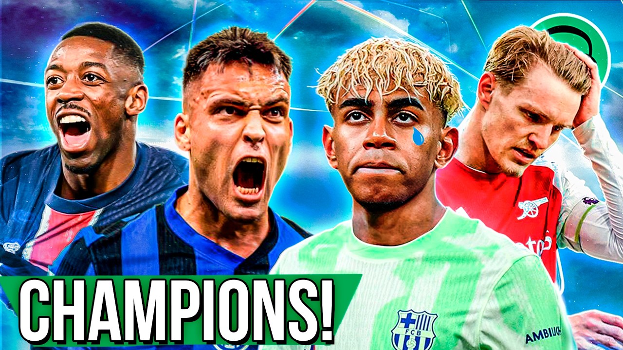 ♫ EU TE AMO CHAMPIONS!!! INTER 4x3 BARÇA, HISTÓRICO! PSG NA FINAL! | Paródia Bad Romance - Lady Gaga