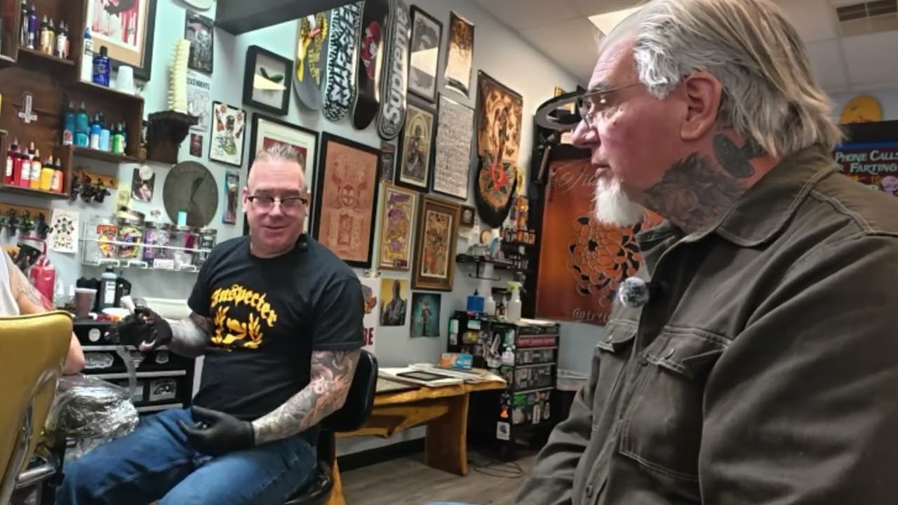 Visit my friend Tommy Foglia at Tradewinds Tattoo!