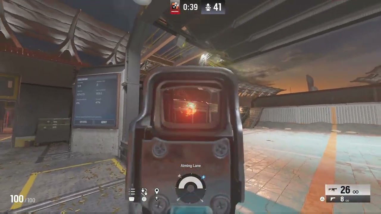 106 kills in 60s / r6 shooting range (ps5)