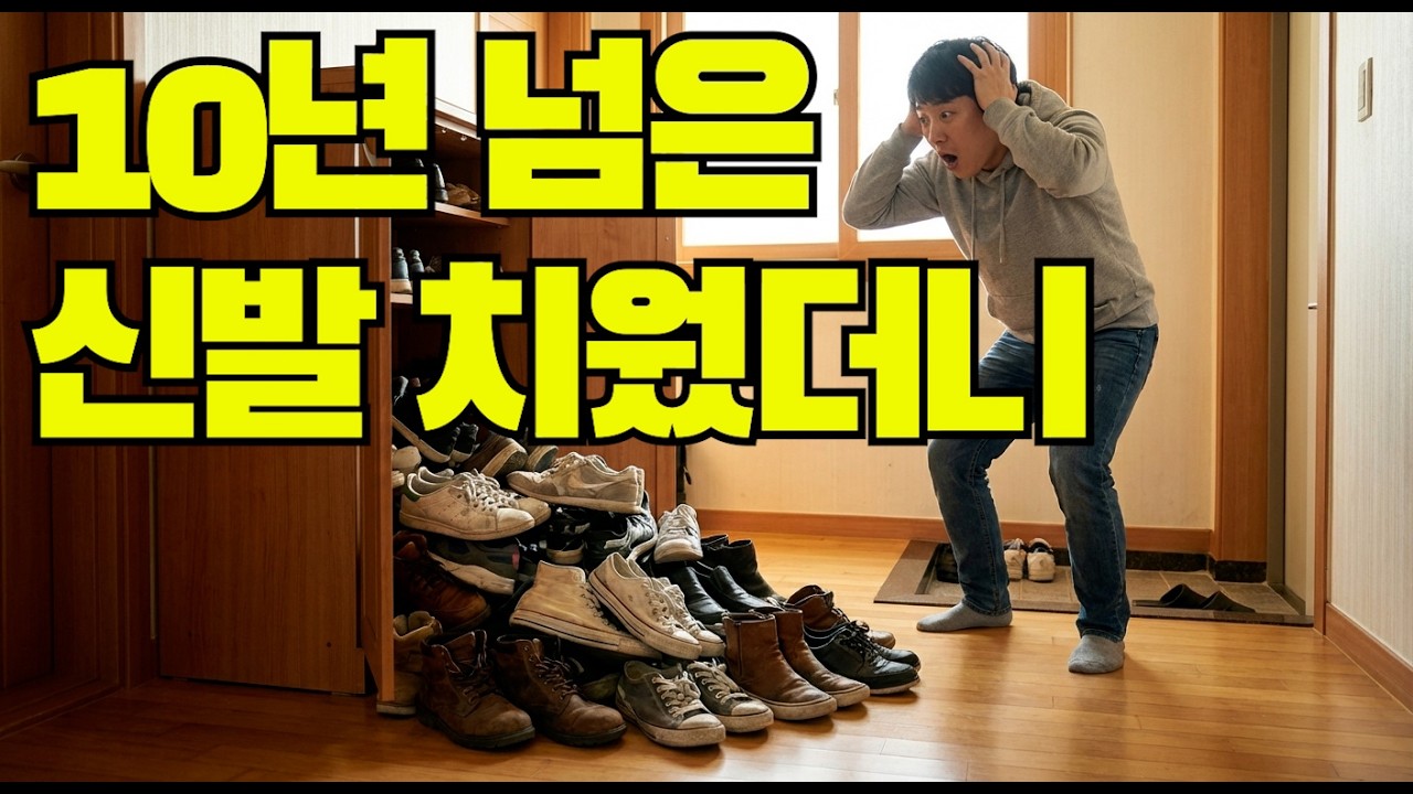 10년 넘은 신발 버렸더니 비로소 보이는 것들 | 긍정확언 14일차