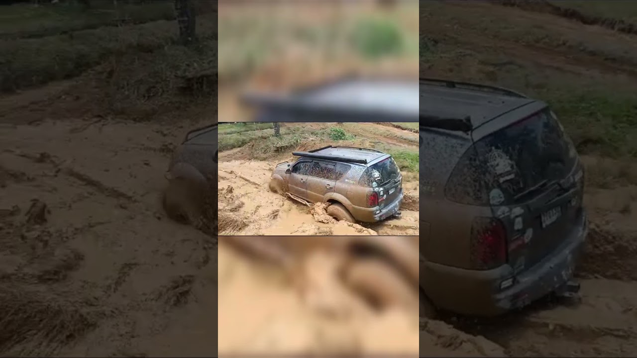 Rexton 2.9 con eje rígido en Pista tradición, Colón , Panamá