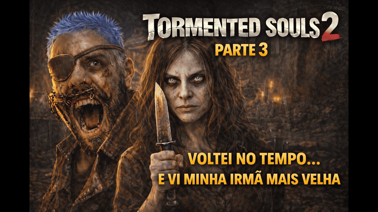 VOLTEI NO TEMPO E ACHEI MINHA IRMÃ 😱 | Tormented Souls 2 [PARTE 3]