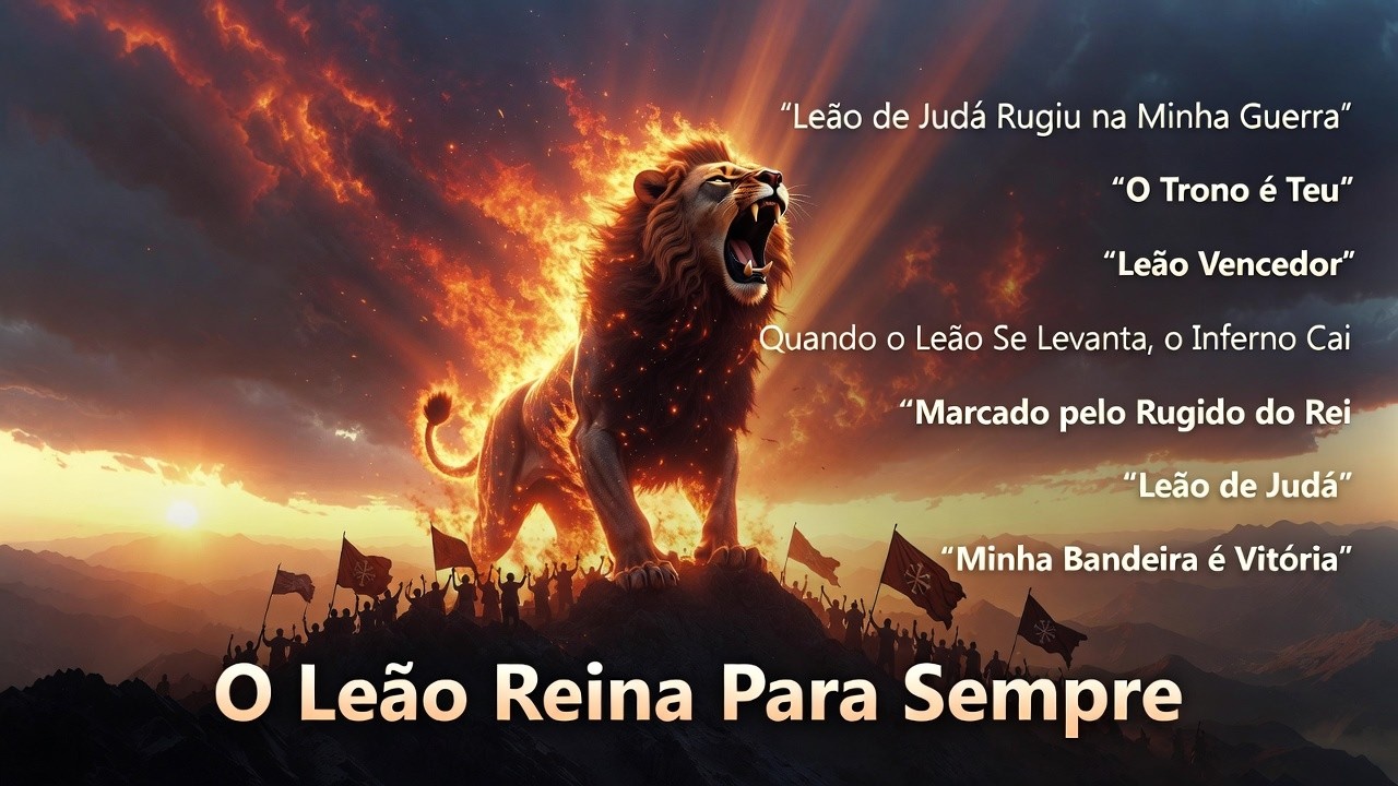 HINOS GOSPEL O LEÃO REINA PARA SEMPRE