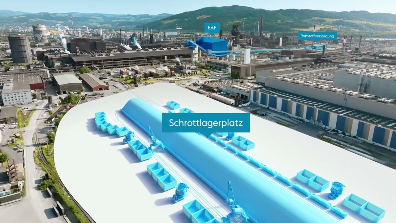 Baustart f&uuml;r voestalpine greentec steel in Linz