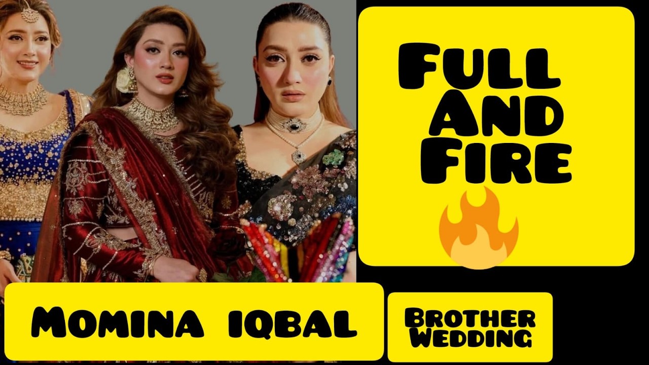 Momina Iqbal Brothers Wedding Ceremony ||Pakistani Showbiz Industry|| Actors And Actresses Biography