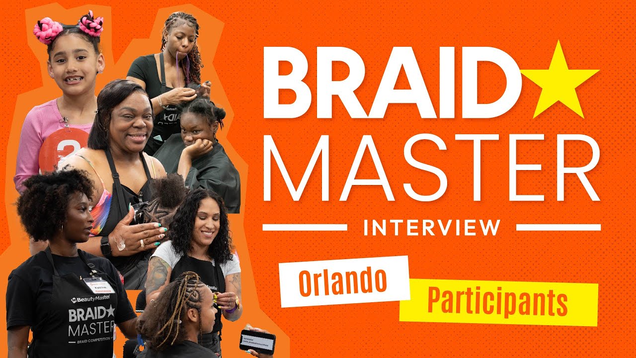 BeautyMaster 2025 Braid Master Competition at Orlando,FL Interview🧡