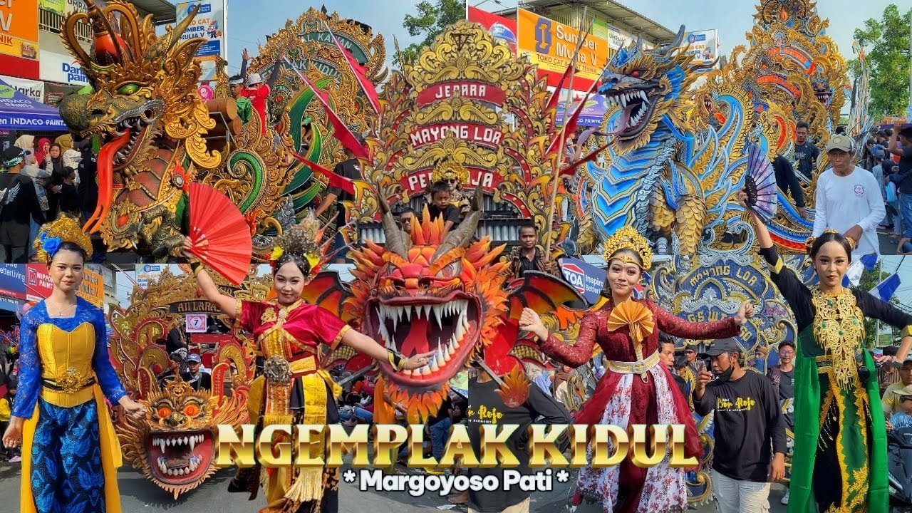 MACAM-MACAM Tongtek Berbagai Daerah Memeriahkan Karnaval Ngemplak Kidul Pati