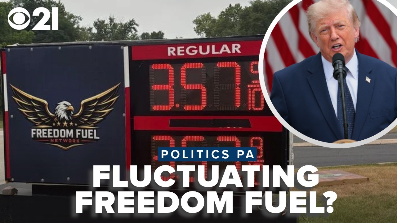 Freedom Fuel приходит в Пенсильванию с ценами выше, чем обещал Трамп