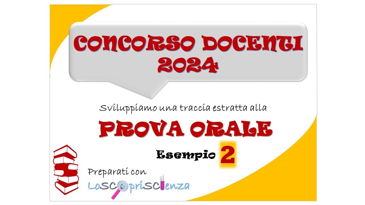 Lezione simulata sostegno