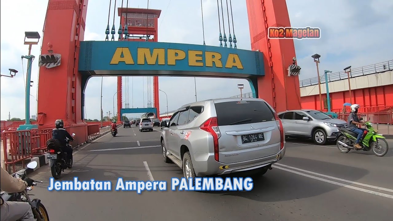 TOURING KE PALEMBANG EPS 2 - AKHIRNYA BISA MELEWATI JEMBATAN AMPERA